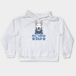 Bull Terrier Dad Kids Hoodie